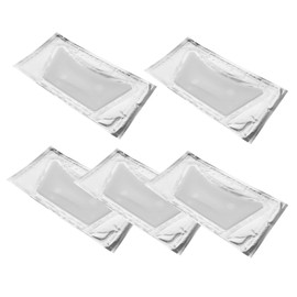 WOONEKY Deep Neck Mask Strips Salon Gel Mask Sheets for Sensitive Skin 5pcs Neck for Dry Youthful Appearance