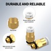 BOXOB 20 Pcs PC4-M6 Pneumatic Connector Fittings, Push-to-Connect Bowden PTFE