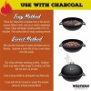 Western Premium BBQ Products Hickory BBQ Smoking Chips, 180 Cu