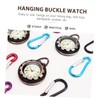 PACKOVE Pocket Carabiner Watch Portable Clip for Hiking Backpacking Multi-Functional