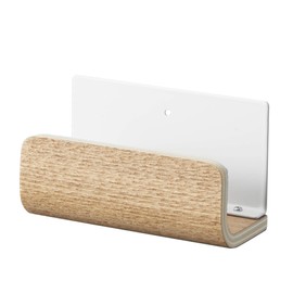 Yamazaki 5285 God Bank Holder, Single, Natural, Approx. W 3.3 x D 1.8 x H 2.0 inches (8.5 x 4.5 x 5 cm), Rin Simple Shinto Shelf, Bill Holder