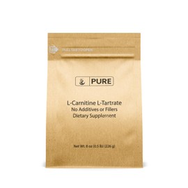 Pure Original Ingredients L-Carnitine L-Tartrate (8oz) Powder, Amino Acid Supplement, Lab-Verified