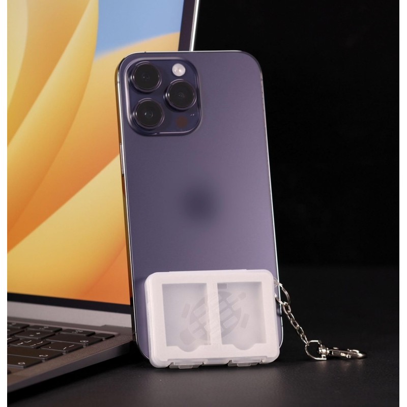 Flashwoife, 4 x NSD Storage Memory Card Case Box Chain