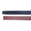 COTIDI Mens Leather Ratchet Belt Without Holes 35mm Wide No