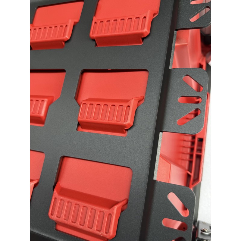 VELCKING for Milwaukee Packout Mounting Plate, Metal Storage Base, Wall
