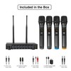 Sound Town 200 Channels Wireless Microphone Karaoke Mixer System, with