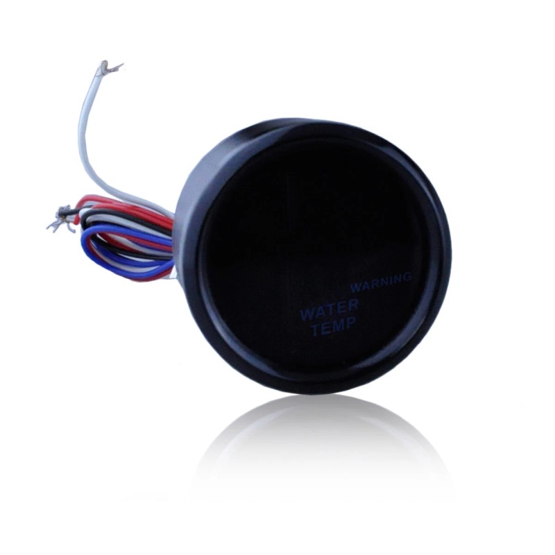 CAROJO 2" Water Temp Gauge Blue Digital LED Temperature Car