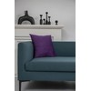 24x24 Throw Pillow Cases Purple: 2 Pack Cozy Soft Velvet