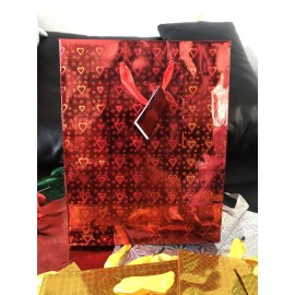 12 Pack Christmas Gift Bags Medium Size, Reusable Tote Bags with Handle 7*5.5*3