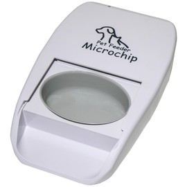 Furrify Automatic Pet Feeder with Active RFID Technology, Dual Source Battery/USB - Prevents Food Stealing, Perfect for Prescription Diets, Schedules Meals for Multiple Pets (Cats & Dogs) (White)