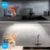 JUSJUBR Under Cabinet Lights Plug-in, 4 Pack x 12inch LED