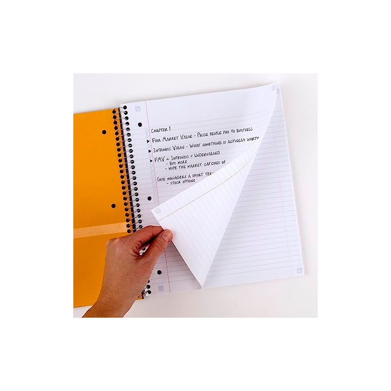 Five Star Cuaderno Profesional Rayado 100 Hojas Antimicrobiano 4 Pzas