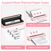 Phomemo Phomemo Portable Printers Wireless for Travel, Inkless Thermal Printer,