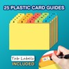 H4D 4x6 Index Card Holder with 100 Heavyweight Ruled Index