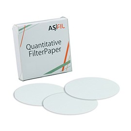 As One Qualitative Filter Paper 1039, Diameter 3.5 inches (9 cm), Pack of 100 /2-872-02