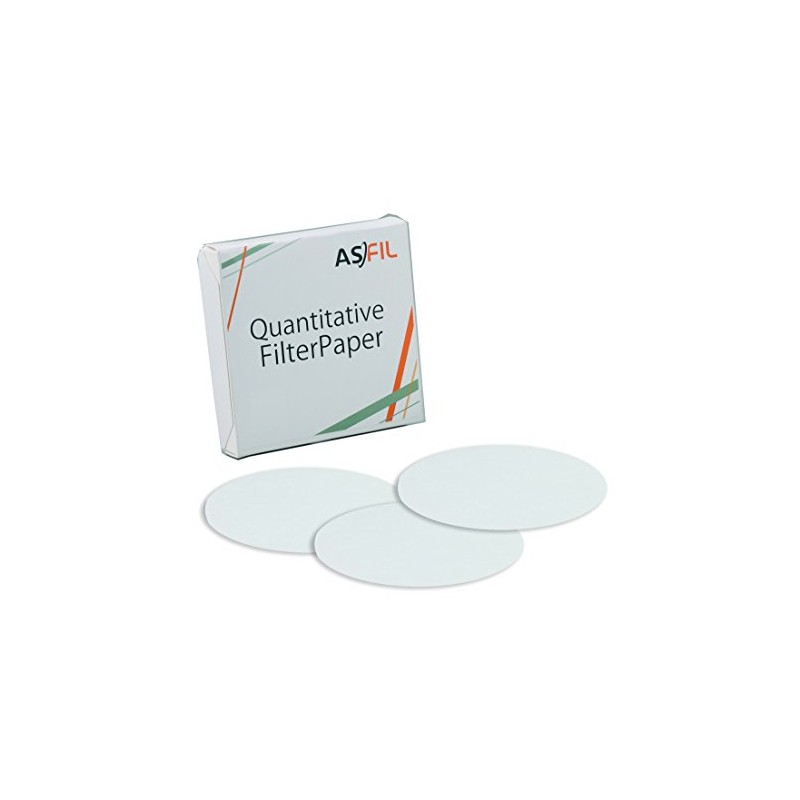 As One Qualitative Filter Paper 1039, Diameter 3.5 inches (9