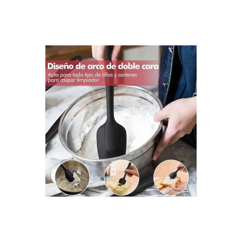 Dolores Utensilios Espátula De Cocina De Silicona Antiadherente 6pcs