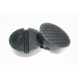 Rubber Pad in 41 Designs for Car Jack or Lifting Platforms Underlay Car Block Trolley Jack Buffer Tyre Change Truck Car Tuning Accessories (100 x 25 / V-Groove)
