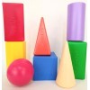 Hacer y Aprender Cuerpos Geométricos Sólidos 8 Pzs. Matemáticos De