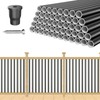 TOCRETOARE 50 Pack 32" Aluminum Deck Balusters, Balusters for Deck
