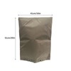 Backflow Preventer Insulation Cover Black 24 x 24in Backflow Preventer