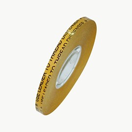 JVCC ATG-7502 ATG Tape [Acid Neutral]: 1/4 in. x 36 yds. (Clear Adhesive on Gold Liner)