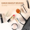 Foundation Brush for Liquid Makeup,Kabuki Brush for Seamless Liquid, Cream,