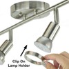 6-Light Adjustable Flexible Foldable Arms LED Track Lighting Kit -