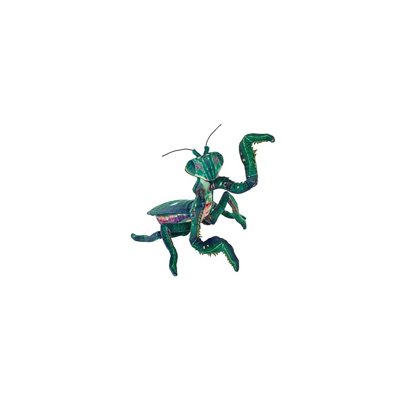 Wild Republic Living Earth Praying Mantis, Stuffed Animal, 16 inch,