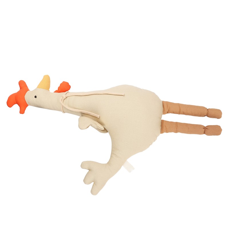 Cartoon Chicken Doll Soft Adorable Rooster Doll Toy for Children's