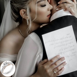 Invisible Ring Sizer Adjuster for Loose Rings, 8 Pack 4 Sizes for Different Widths, Ring Adjuster Fit Any Rings Various Sizes of Ring Sizer, Spiral Silicone Tightener Set with Polishing Cloth