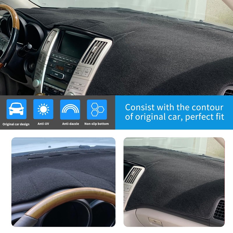 HanLanKa Dashboard Cover Dash Cover Mat Pad Compatible with 2004-2006