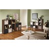 ClosetMaid 4-Cube Decorative Storage Cube Storage Organizer, Dark Chestnut
