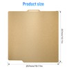 SeulQirw PEI Sheet Build Plate for Bambu Lab A1/P1S/X1 Carbon,