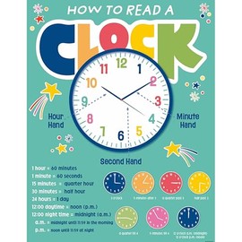 Renewing Minds, How To Read A Clock Chart, 17 x 22 Inches