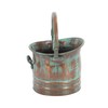 Deco 79 Metal Indoor Outdoor Planter Patina Tulip Style Bucket