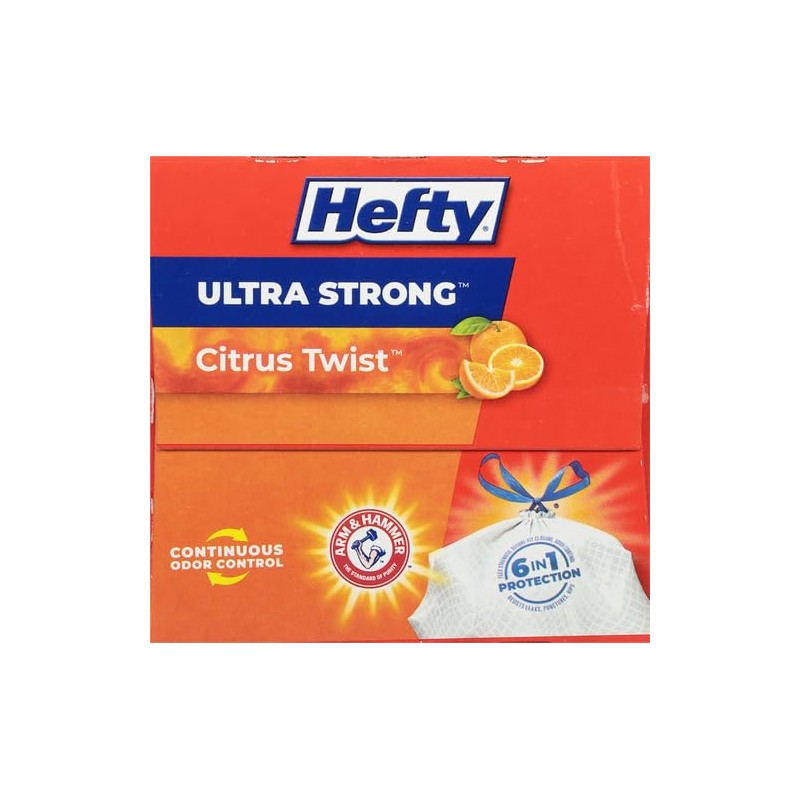 Hefty Ultra Strong Trash Bags 13 Gallon | Tall Kitchen