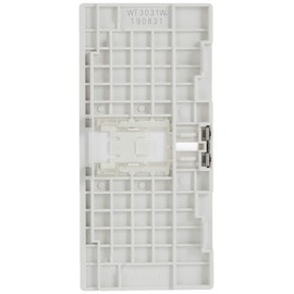 Panasonic Cosmo Series Wide 21 Embedded Switch Handle with Display and Name White WT3031W