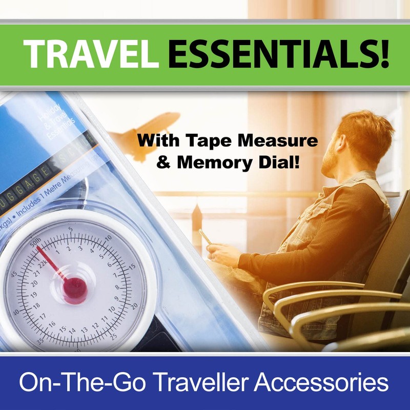 VFM - Airline Scales, Travel Essentials, Suitcase Scales, Portable Luggage