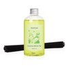 Jasmine White Tea Reed Diffuser with 20 Black Fiber Sticks,