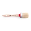 PENNELLIFICIO 2000 Oval Brush, Wooden Handle, Size 12, Wood, Brown,