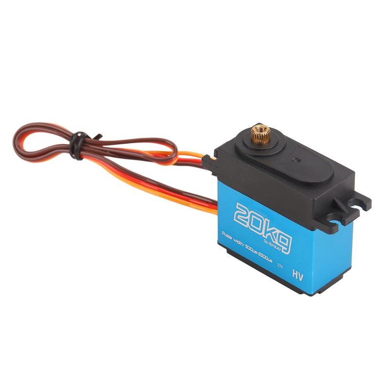 20KG Servo Aluminum Alloy 270 Degree Metal Gear RC Servo