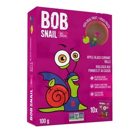 Bob Snail Fruit Roll 5 x 100g (Flavours), Apple Black Current