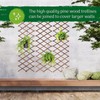 Expandable Plant Climbing Lattices Extensible Pine Fence Plant Support for