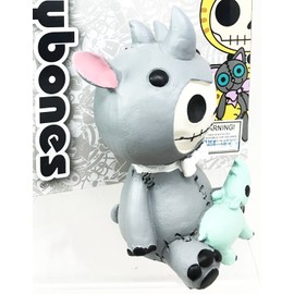 Larger Furrybones Pachy Buster The Rhino Hooded Skeleton Monster Figurine Collectible Sculpture Decorative