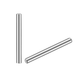 TOP-VIGOR 30Pcs 2.5mm x 25mm Dowel Pins Shelf Support Pegs, 304 Stainless Steel Cylindrical Shelf Support Pin Fasten Elements Silver Tone