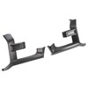 HECASA Pair Headlight Molding+Headlight Bracket Compatible with 2017-2019 Ford F150