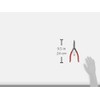 Wilde Tool G409.NP Angle Tip Lock Ring Pliers, 9 inch