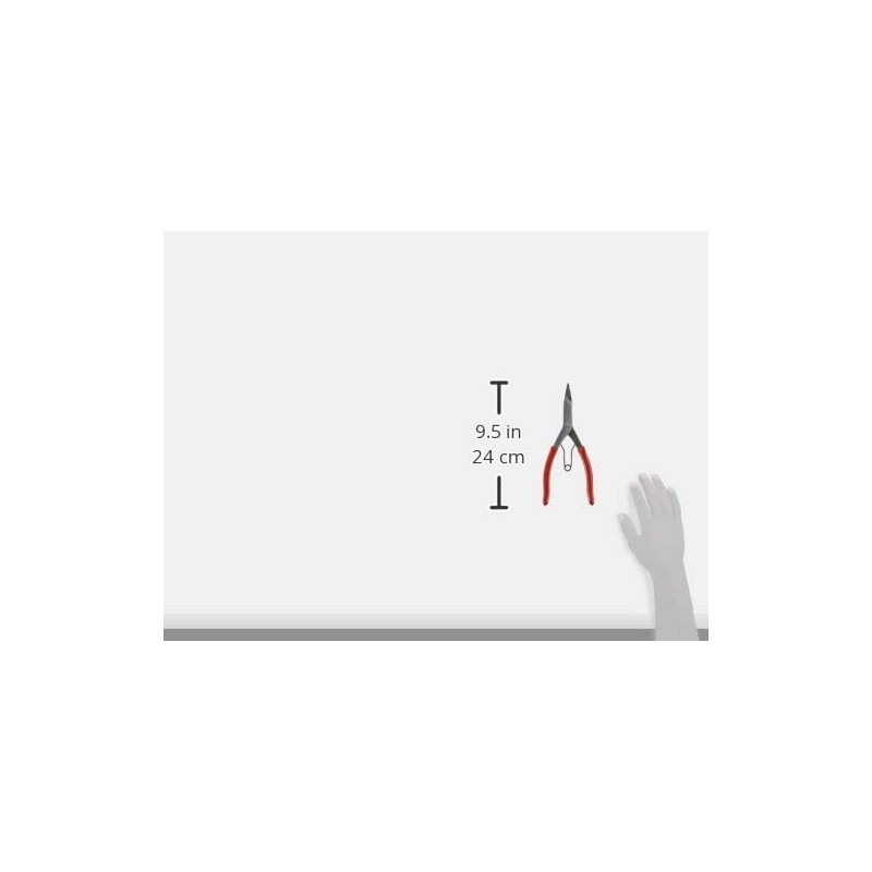 Wilde Tool G409.NP Angle Tip Lock Ring Pliers, 9 inch