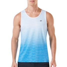 EZRUN Men's Quick Dry Sport Tank Top for Bodybuilding Gym Athletic Jogging Running,Fitness Training Workout Sleeveless Shirts